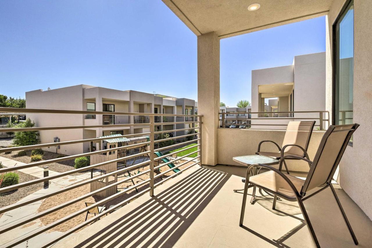 Sunny Resort Townhome And Balcony And Pool Access سانت جورج المظهر الخارجي الصورة