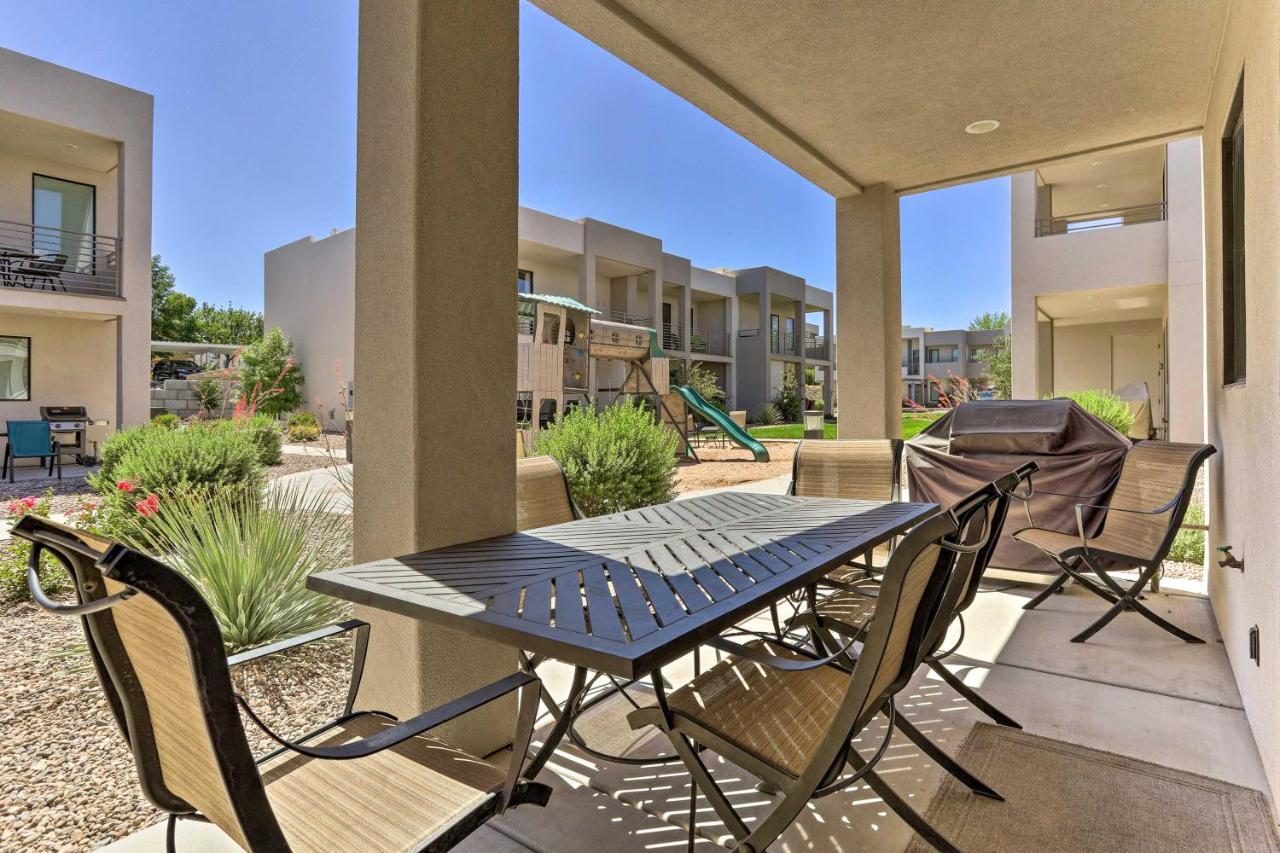 Sunny Resort Townhome And Balcony And Pool Access سانت جورج المظهر الخارجي الصورة