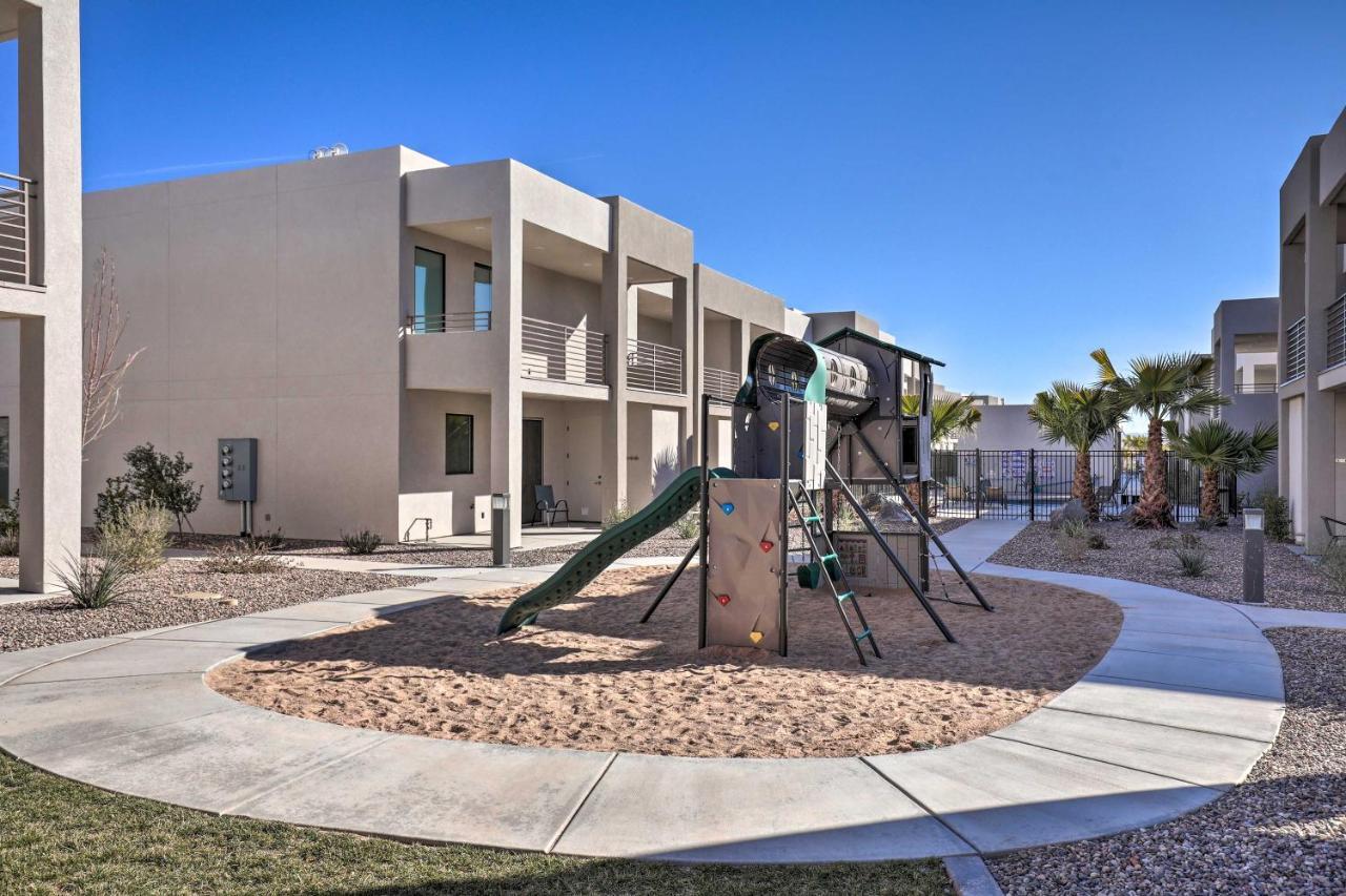 Sunny Resort Townhome And Balcony And Pool Access سانت جورج المظهر الخارجي الصورة